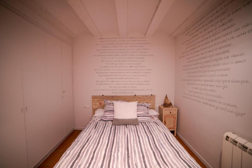 Кровать или кровати в номере Zahr Albarracín