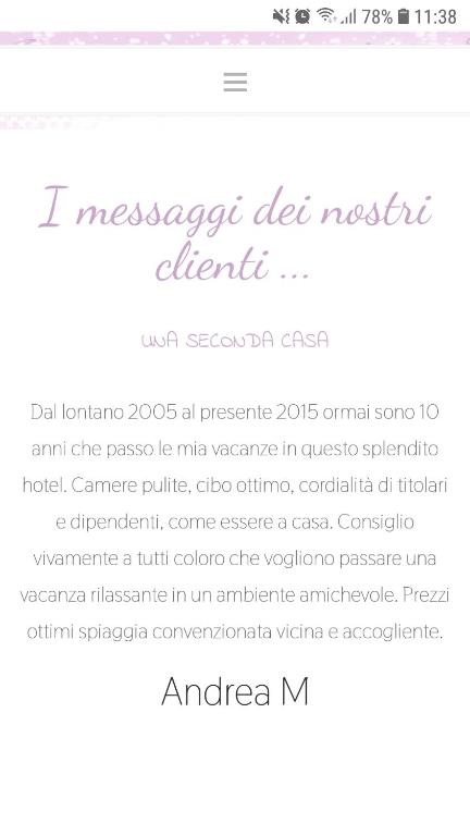 Fotografie z fotogalerie ubytování Hotel Camay v destinaci Cesenatico