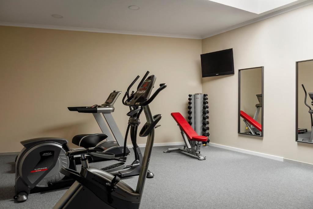 Fitness centrum a/nebo fitness zařízení v ubytování EXE Wellington