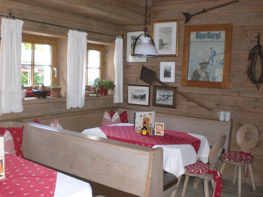 Posezení v ubytování Dorf Alm