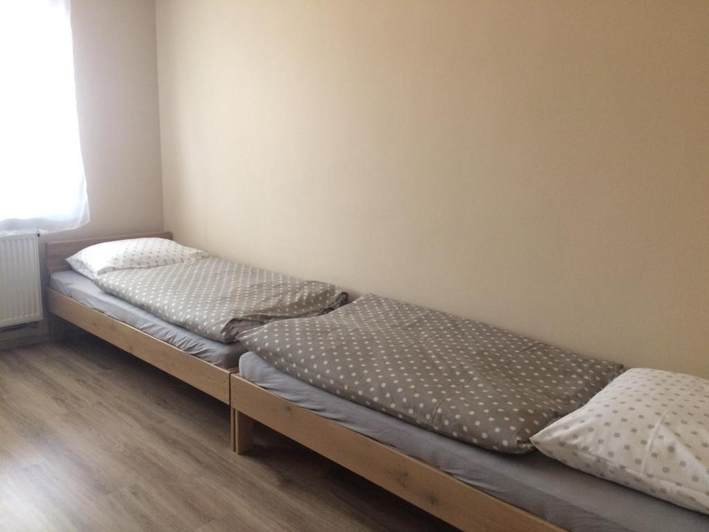 Postel nebo postele na pokoji v ubytování U Vrbů