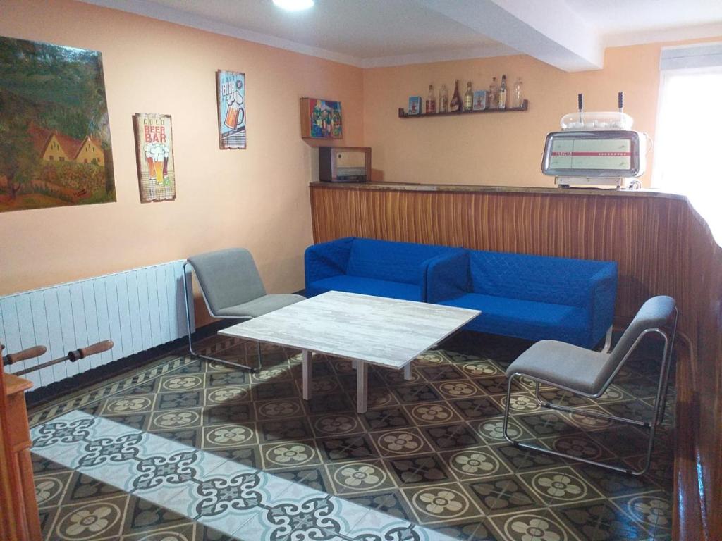 Posezení v ubytování Casa rural L´Amparo -3 espigas- Categoría superior-15 personas