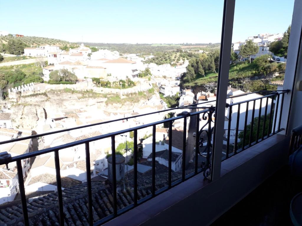 Balkon lub taras w obiekcie Casa Rural Balcones de Setenil