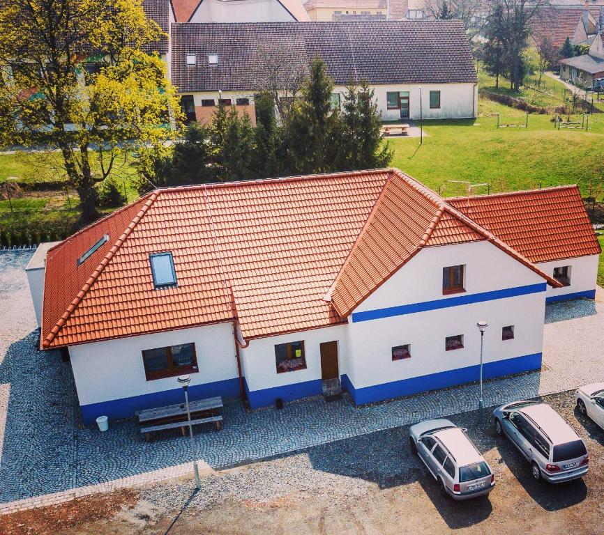 Budova, kde se penzion nachází