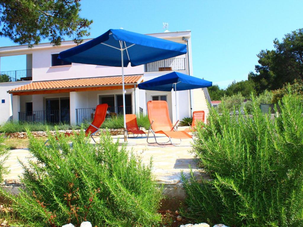 Spacious Apartment in Veli Rat with Courtyard