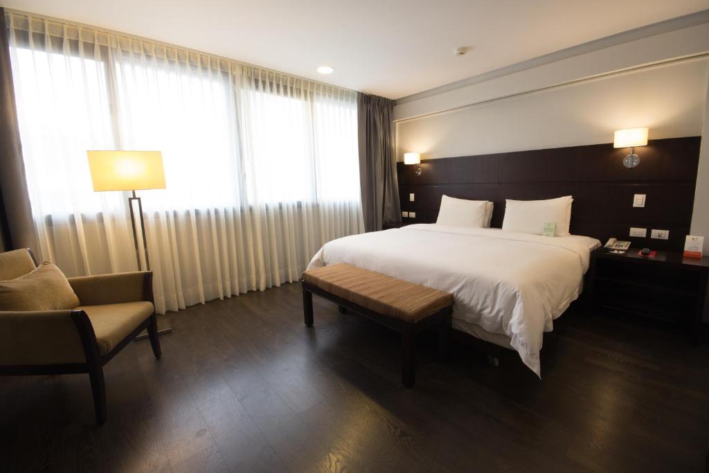 Postel nebo postele na pokoji v ubytování Unipark by Oro Verde Hotels