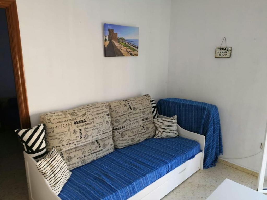 Posezení v ubytování Apartamento Luz