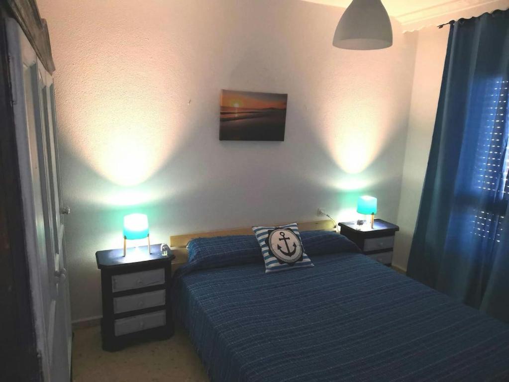 Postel nebo postele na pokoji v ubytování Apartamento Luz