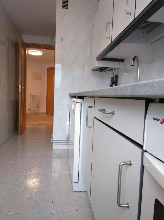 Kuchyň nebo kuchyňský kout v ubytování Tena Biescas Tourist Home