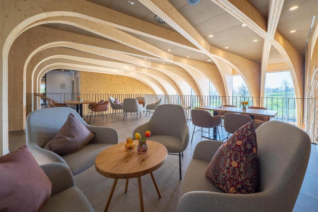 Posezení v ubytování Weinhotel Pfeffer & Salz