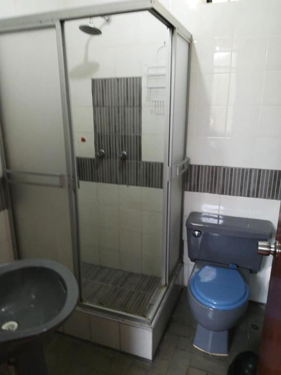 Koupelna v ubytování Mini Departamento Tambo Huascar 2