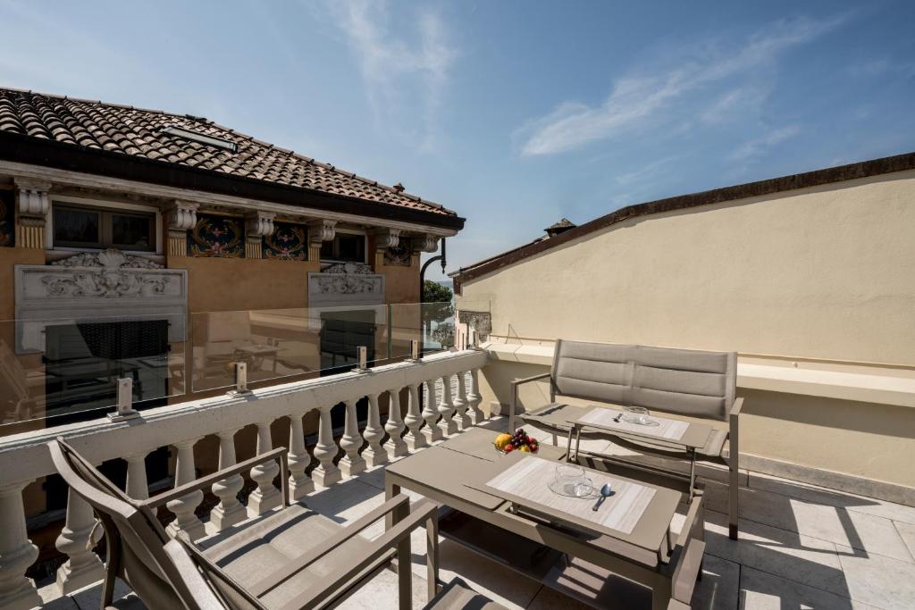 Balkon lub taras w obiekcie Crocus Apartments
