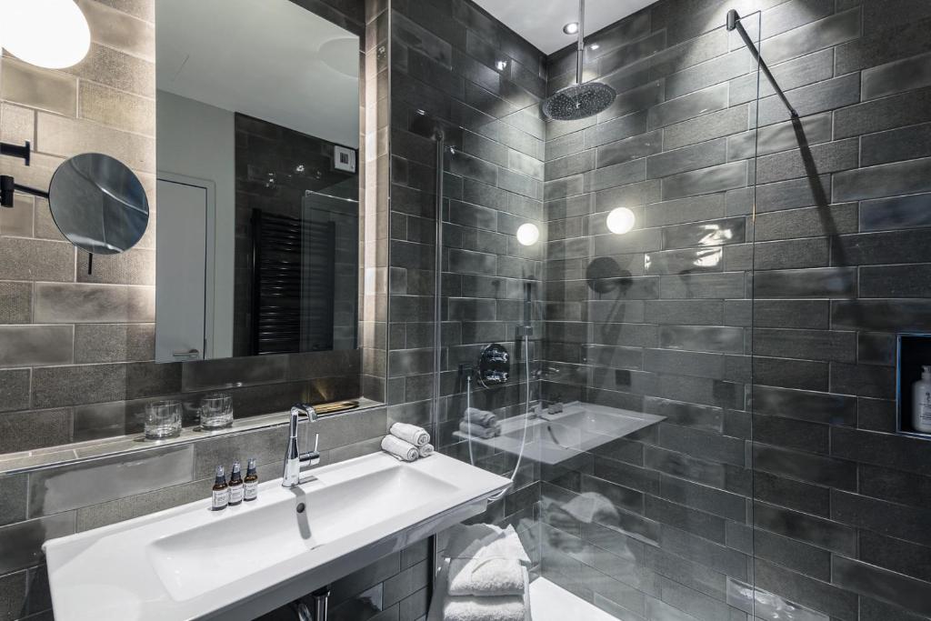 Koupelna v ubytování SOLLER Business Hotel - Munich Airport MUC