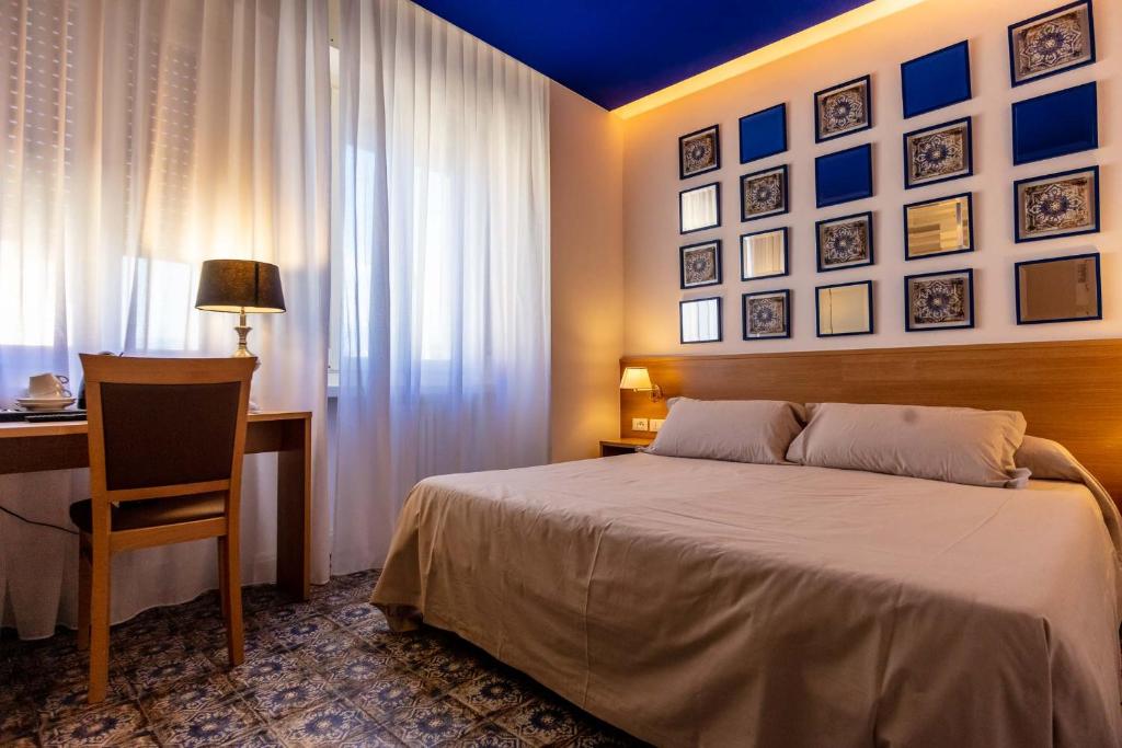 Postel nebo postele na pokoji v ubytování Art Hotel Ventaglio