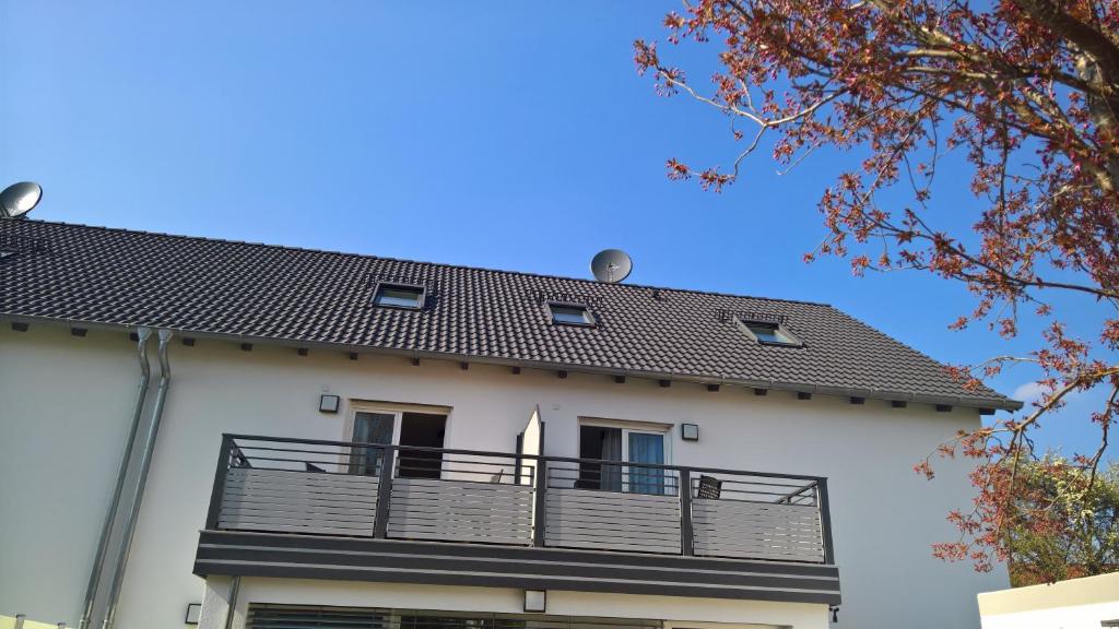 Budova, kde se aparthotel nachází