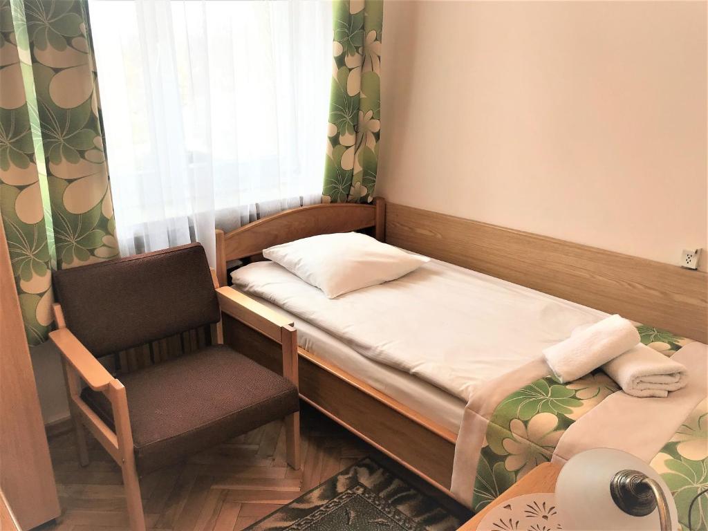 Posteľ alebo postele v izbe v ubytovaní Pensjonat Adria