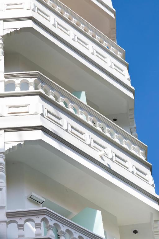 Balkón nebo terasa v ubytování EDI Astoria