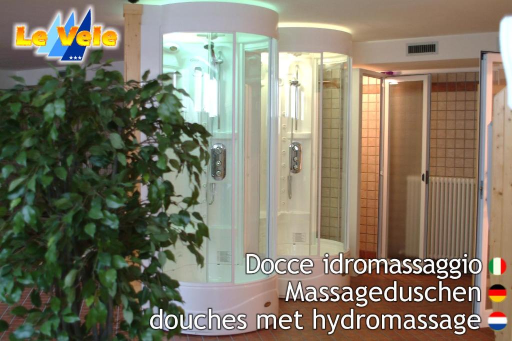 Koupelna v ubytování Villa Carolina