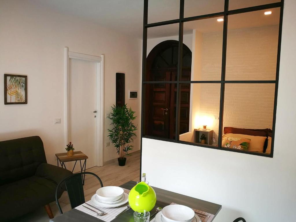 Posezení v ubytování Amelia Apts & Rooms