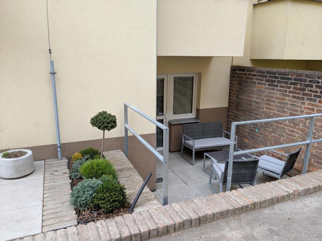 Balkon lub taras w obiekcie AP 1 - Apartments 4U Březinova "Overnight Simply"