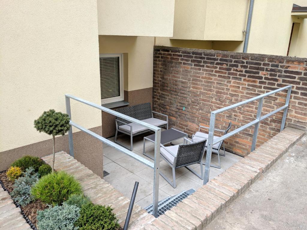 Balkon lub taras w obiekcie AP 1 - Apartments 4U Březinova "Overnight Simply"