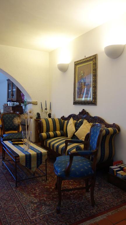 Posezení v ubytování Hotel La Giada del Mesco