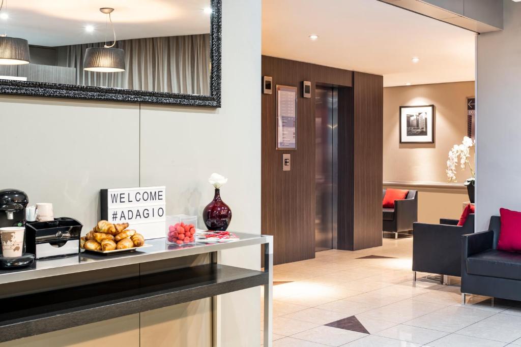 Posezení v ubytování Aparthotel Adagio La Défense Esplanade