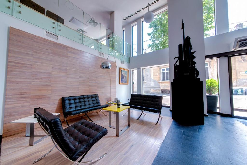 Posezení v ubytování Sarroglia Hotel