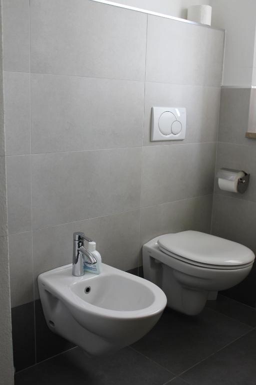 Koupelna v ubytování B&B Il Giardino Di Isa