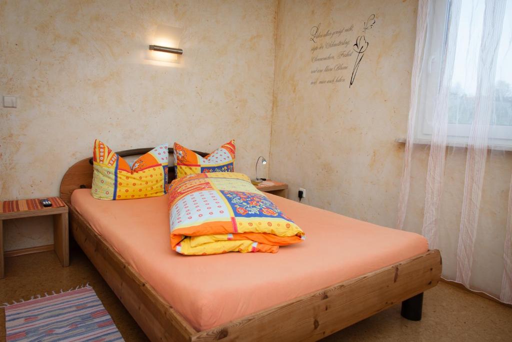 Postel nebo postele na pokoji v ubytování B&B Fischerstüble - adults only
