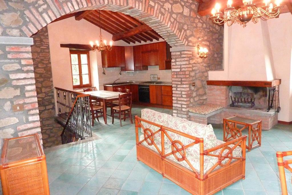 Posezení v ubytování Villa Giarradea