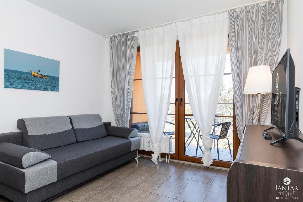 Posedenie v ubytovaní Jantar Apartamenty City Center