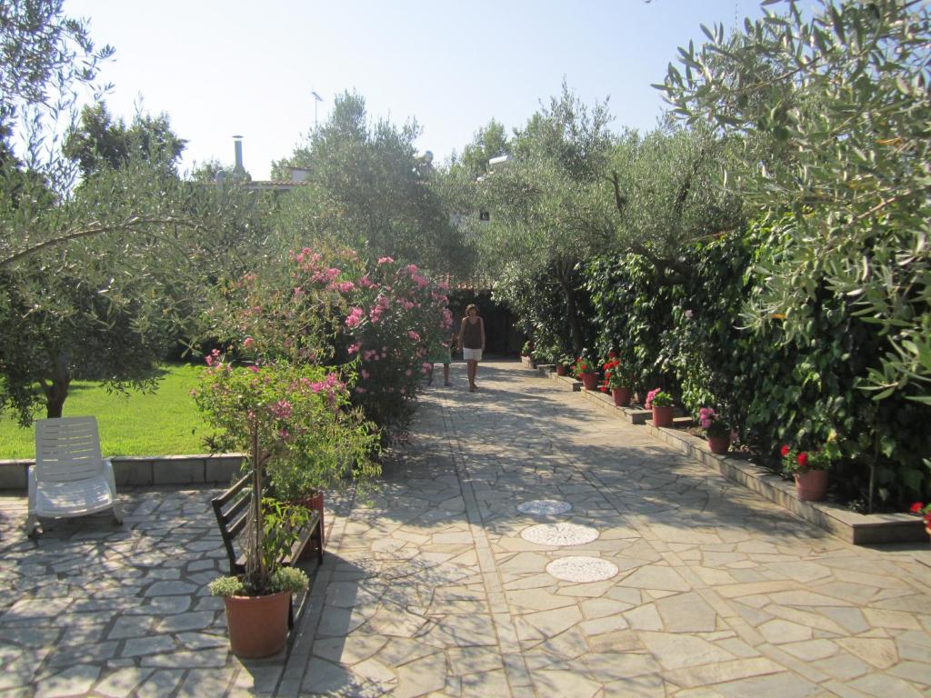 Zahrada ubytování Hotel Argilos