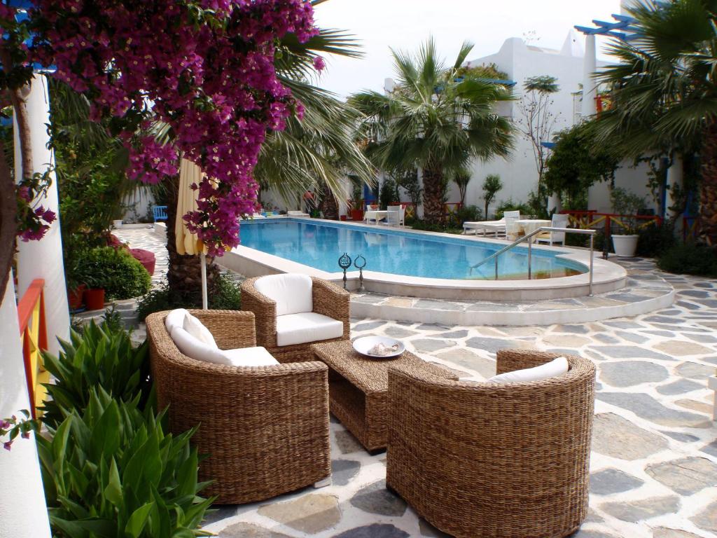 Bazén v ubytování Su Hotel - Bodrum nebo v jeho okolí