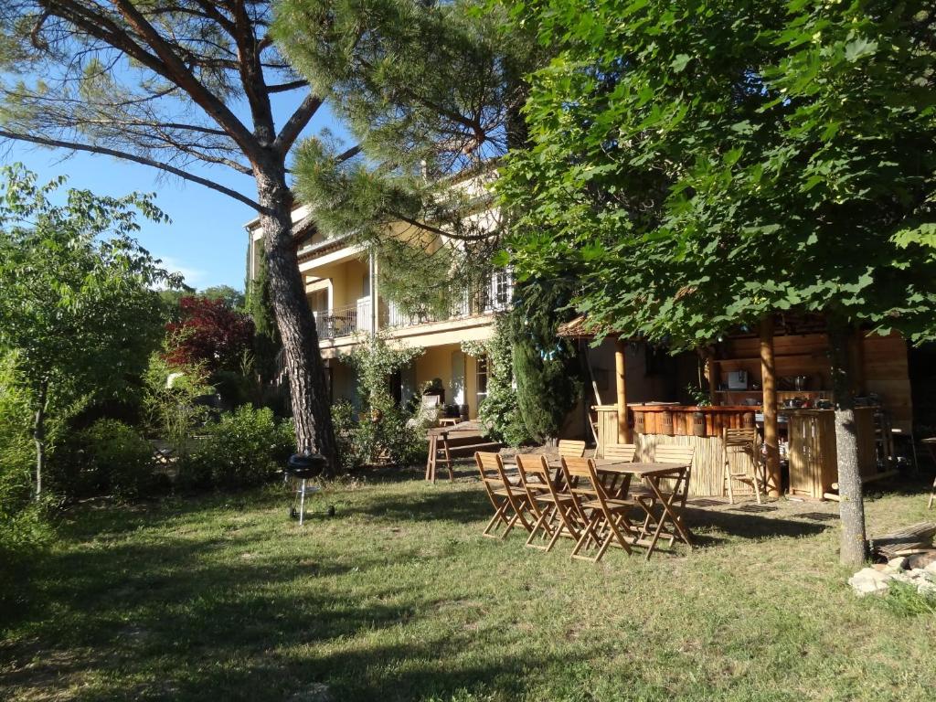 Zahrada ubytování Villa Lumières