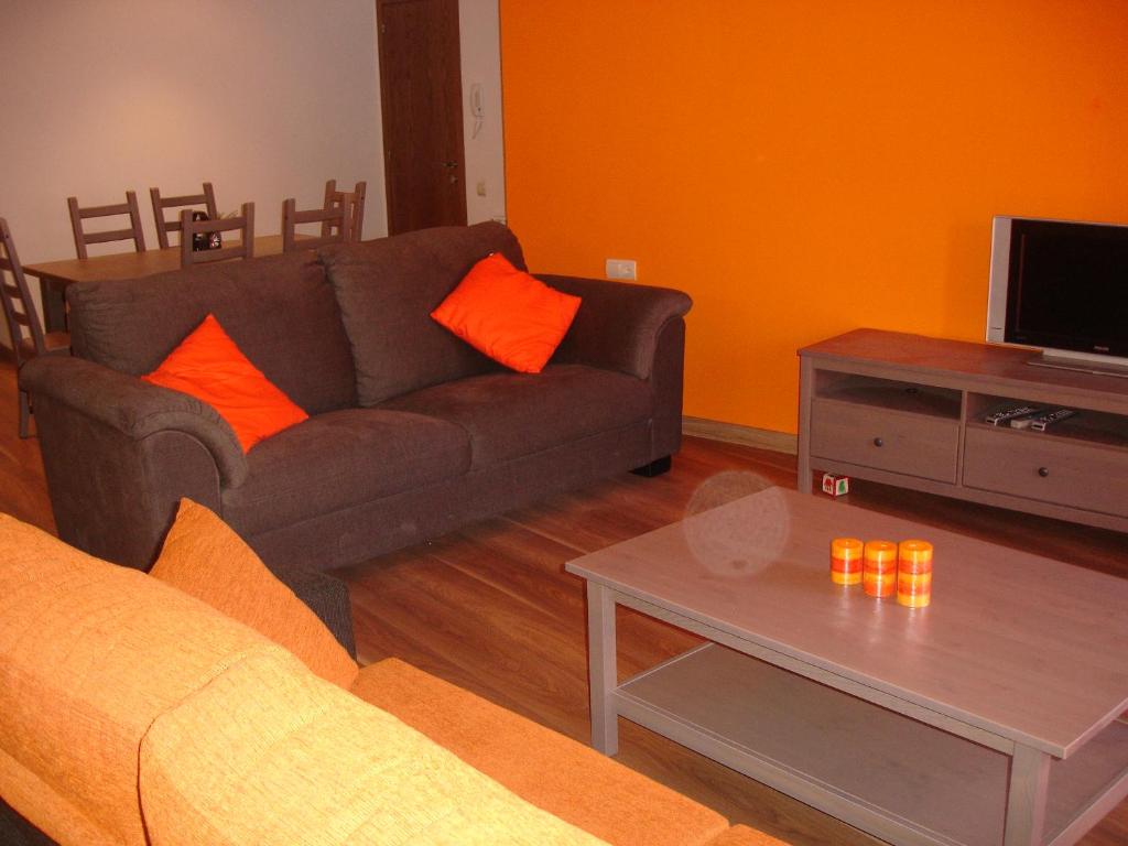 Posezení v ubytování Apartamentos La Muralla