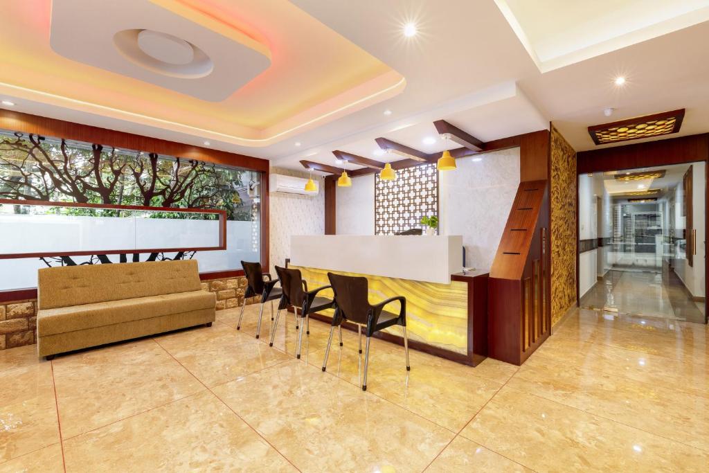 Posezení v ubytování Burooj Hotel