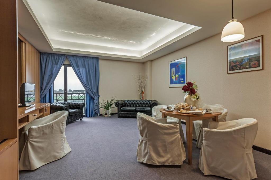 Posezení v ubytování Hotel Olimpia