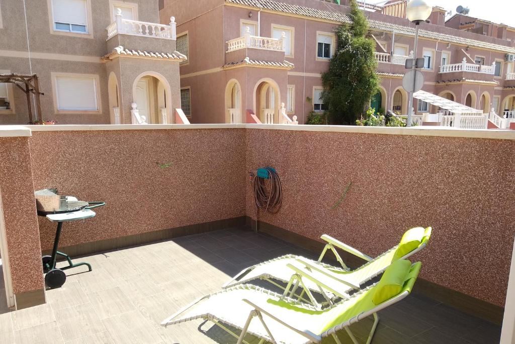 Balkón nebo terasa v ubytování Nuestra Casa en Gran Alacant