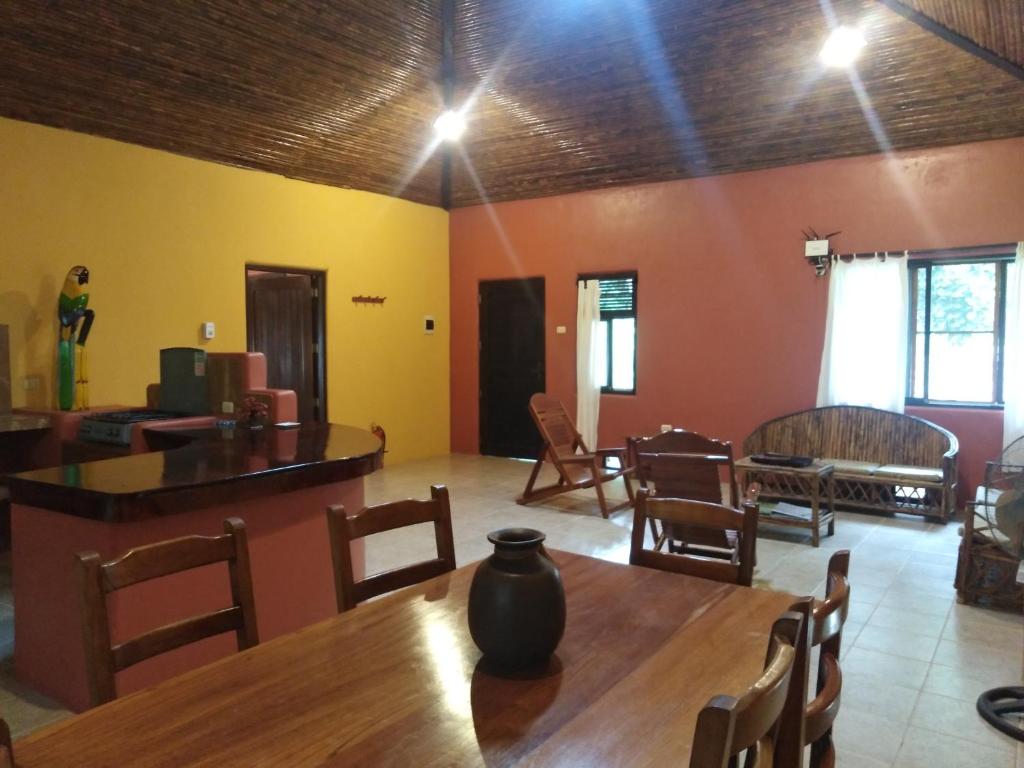 Posezení v ubytování Cordillera Escalera Lodge