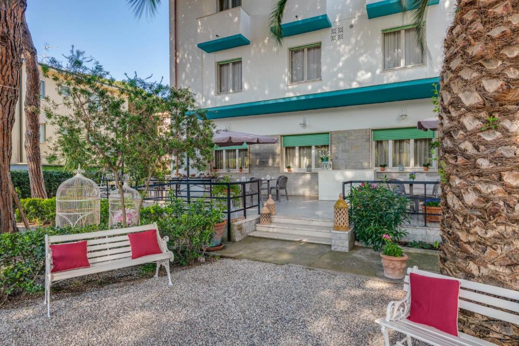 Budynek, w którym mieści się hotel