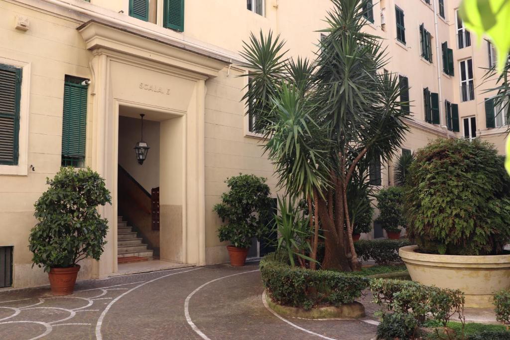 The building in which a panziókat is located