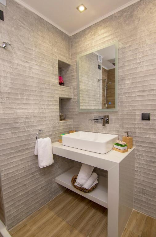 Koupelna v ubytování Kahlua Hotel Apartments
