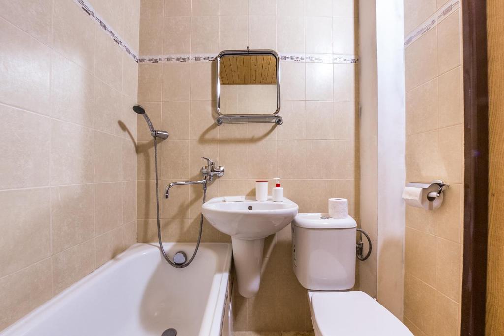 Koupelna v ubytování Hotel Konopiště Nová Myslivna