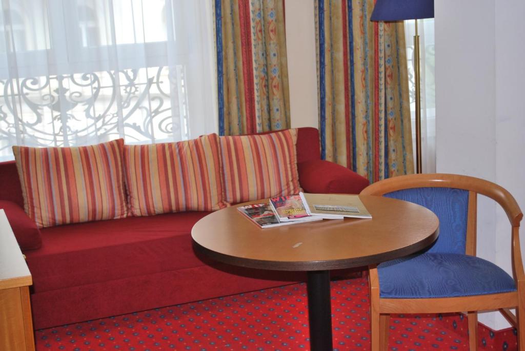 Posezení v ubytování Thermal Resort Hotel Elisabethpark