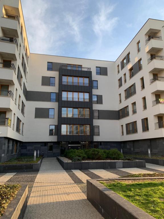 Budova, v ktorej sa apartmán nachádza