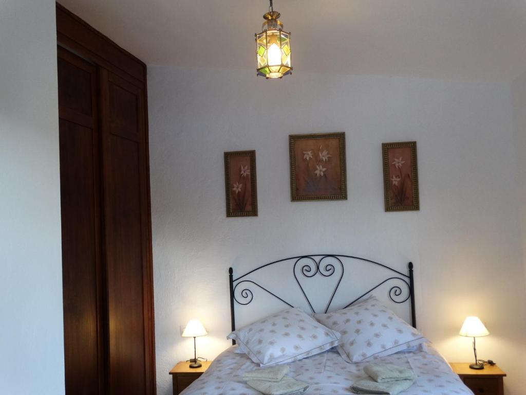 Postel nebo postele na pokoji v ubytování B&B Cortijo Loma León