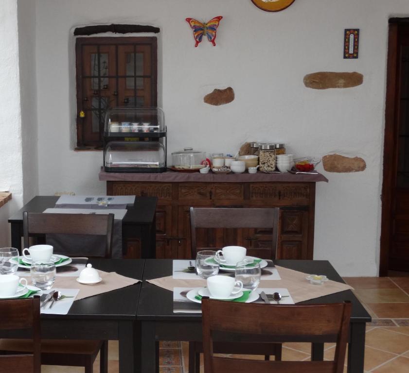 Restaurace v ubytování B&B Cortijo Loma León