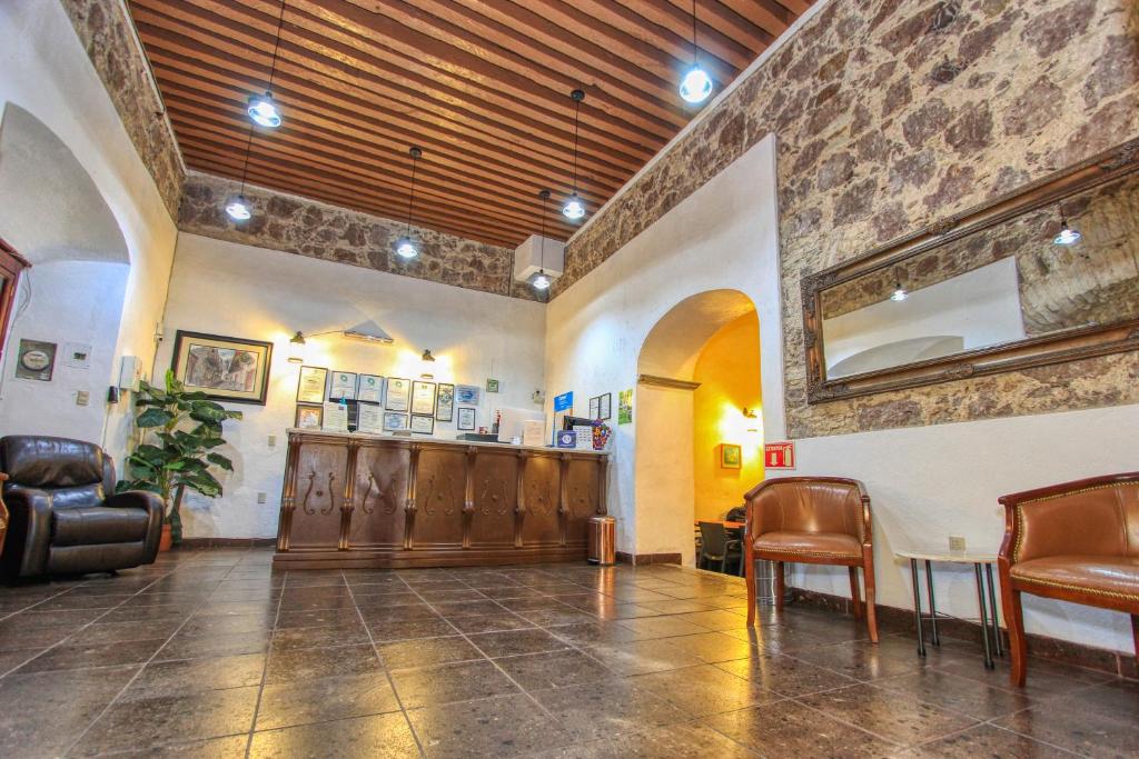 Posezení v ubytování La Casona de Don Lucas