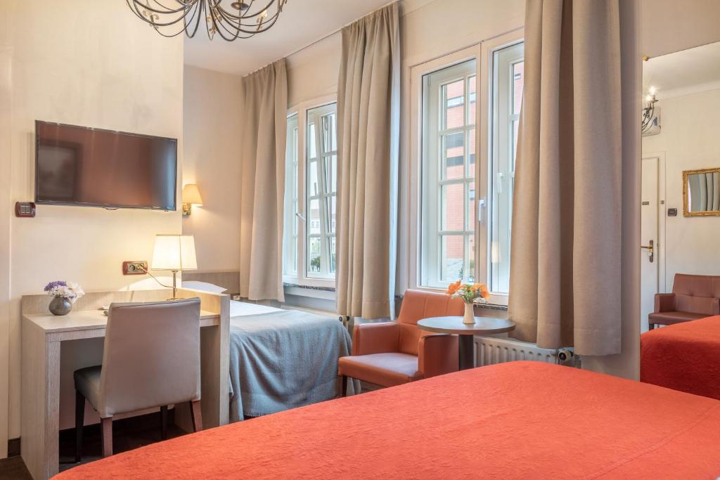 Posezení v ubytování Hotel Albert I